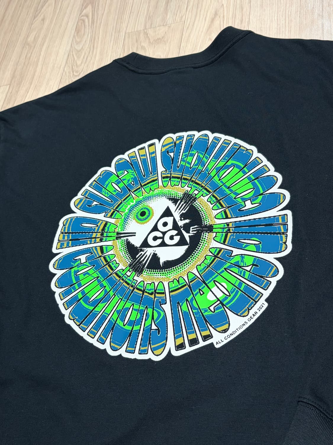 [L] 나이키 ACG 써클 롱슬리브 긴팔 티셔츠 DH3329-010 상품이미지4