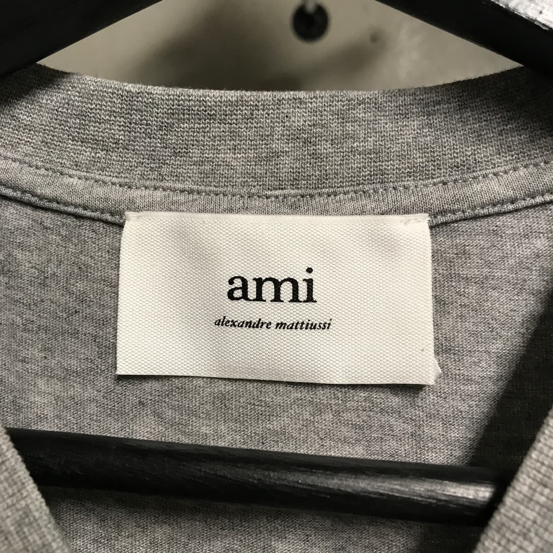 AMI 아미 그레이 반팔 티셔츠 M 상품이미지5