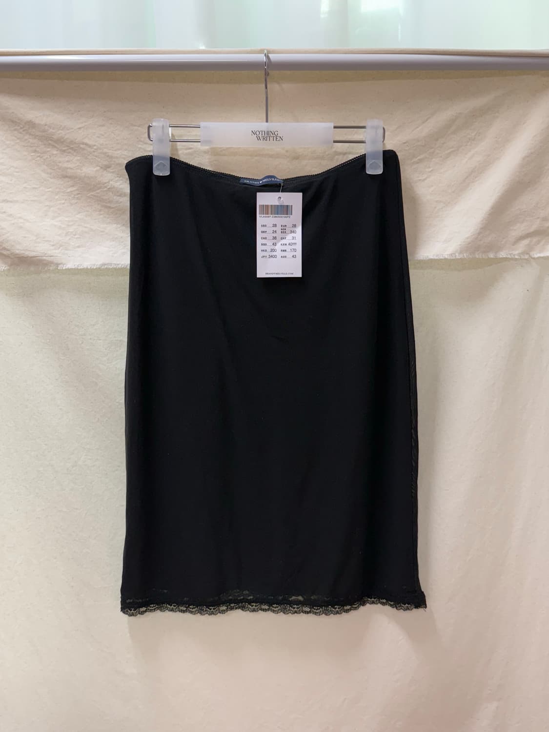 브랜디멜빌 레이스 미디스커트 상품이미지1