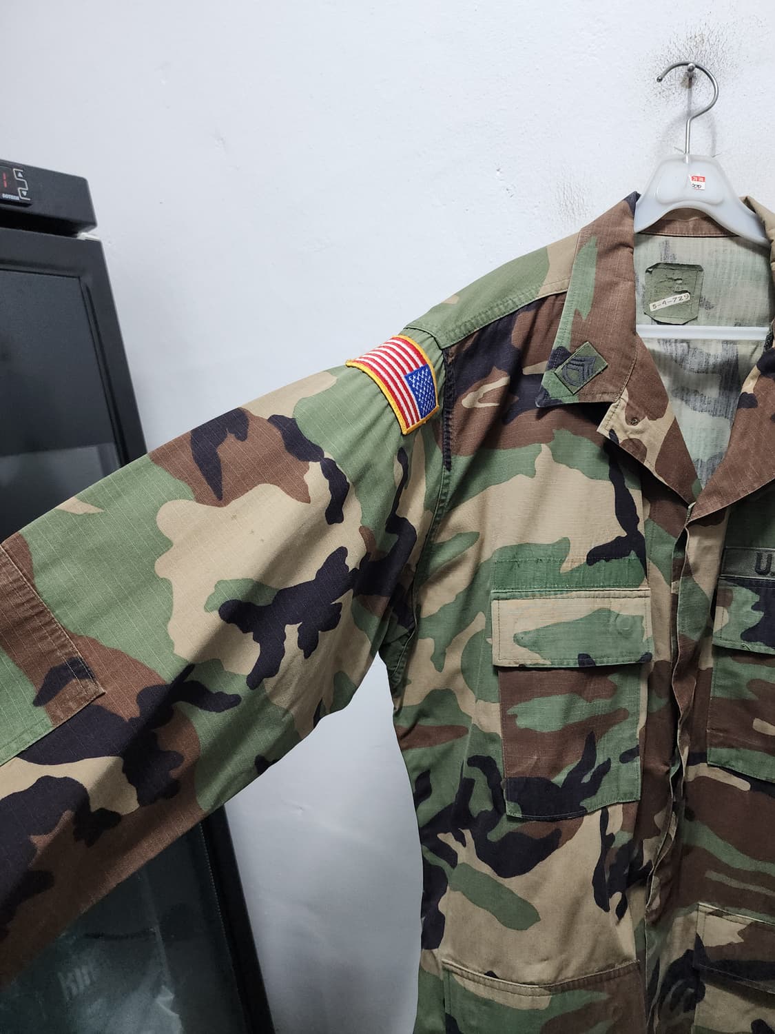 미군 우드랜드 패턴 패치워크 자켓  상품이미지3