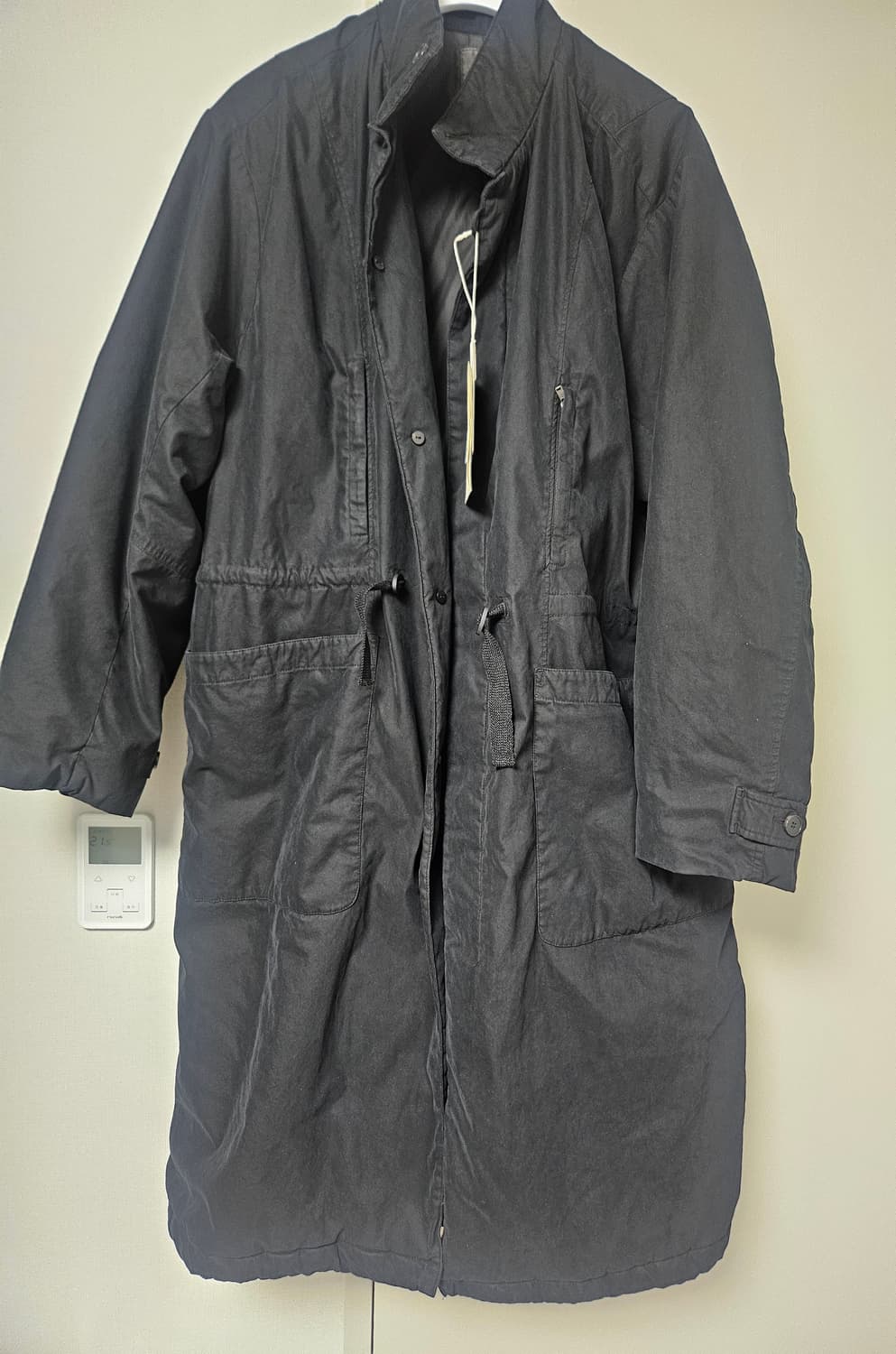 2)폴리테루 25fw 헤비델 코트(새제품) 상품이미지1