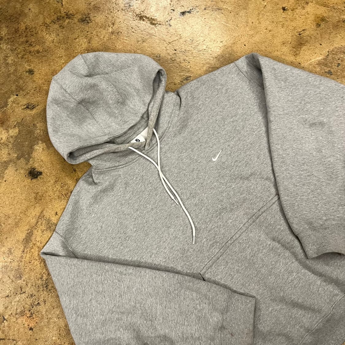 [정품/3XL] 나이키 스우시 후드티 그레이 Nrg b16 상품이미지1