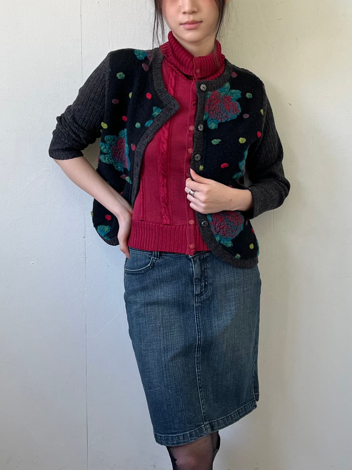 pierre cardin 레드 베스트  상품이미지7