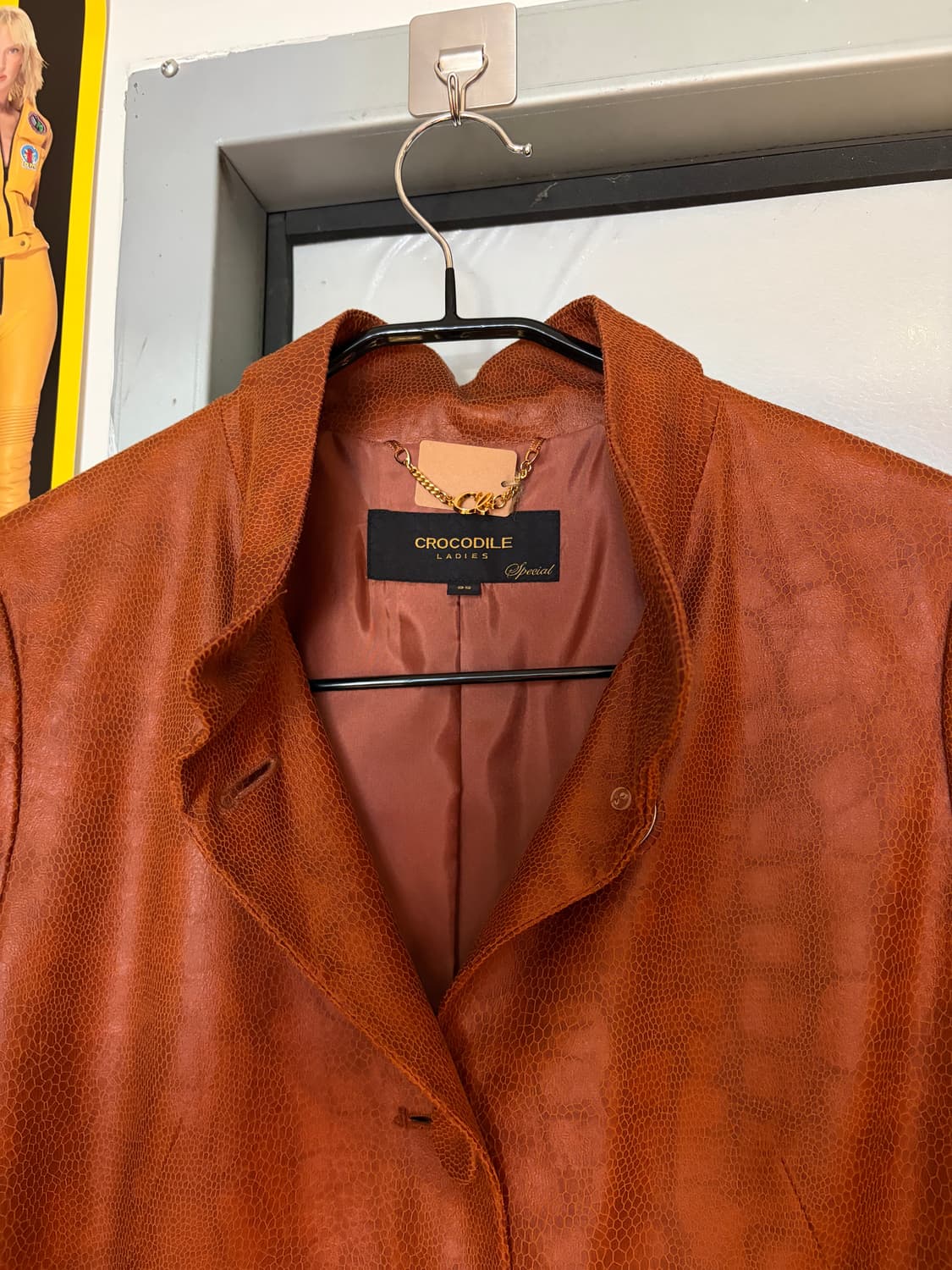 크로커다일 폴리 롱 자켓 상품이미지6