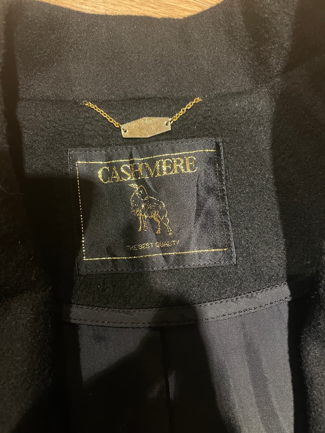 (정가20) 일본 빈티지샵 캐시미어 코트 상품이미지2