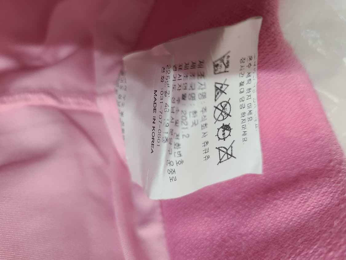 츄쿠츄 핑크 골프 스커트(m) 상품이미지6