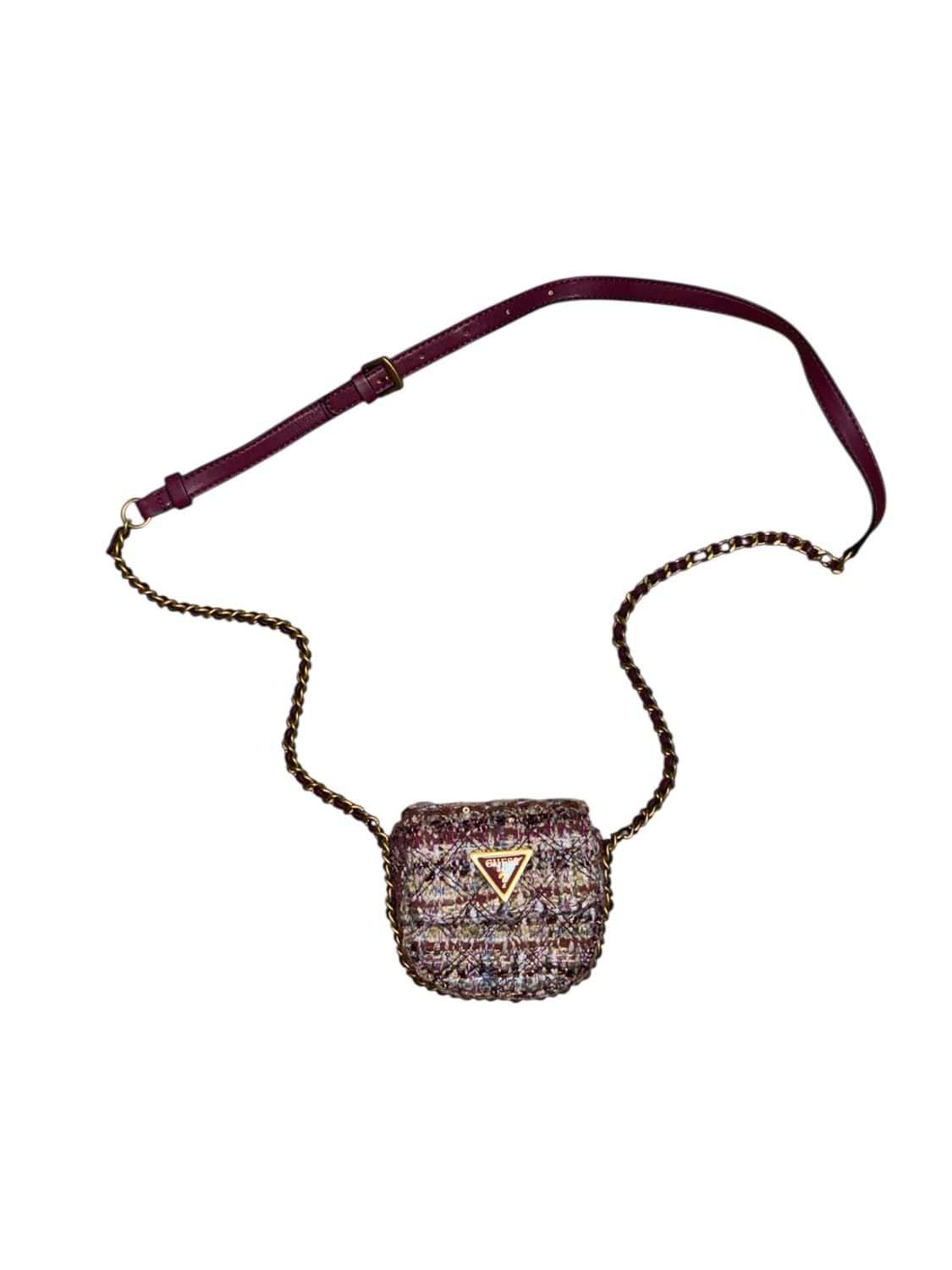 게스 미니 트위드 y2k 숄더백 크로스백 상품이미지7