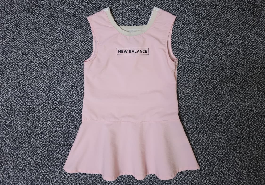 [무료배송][120]뉴발란스 키즈 시어서커 민소매 원피스 상품이미지2