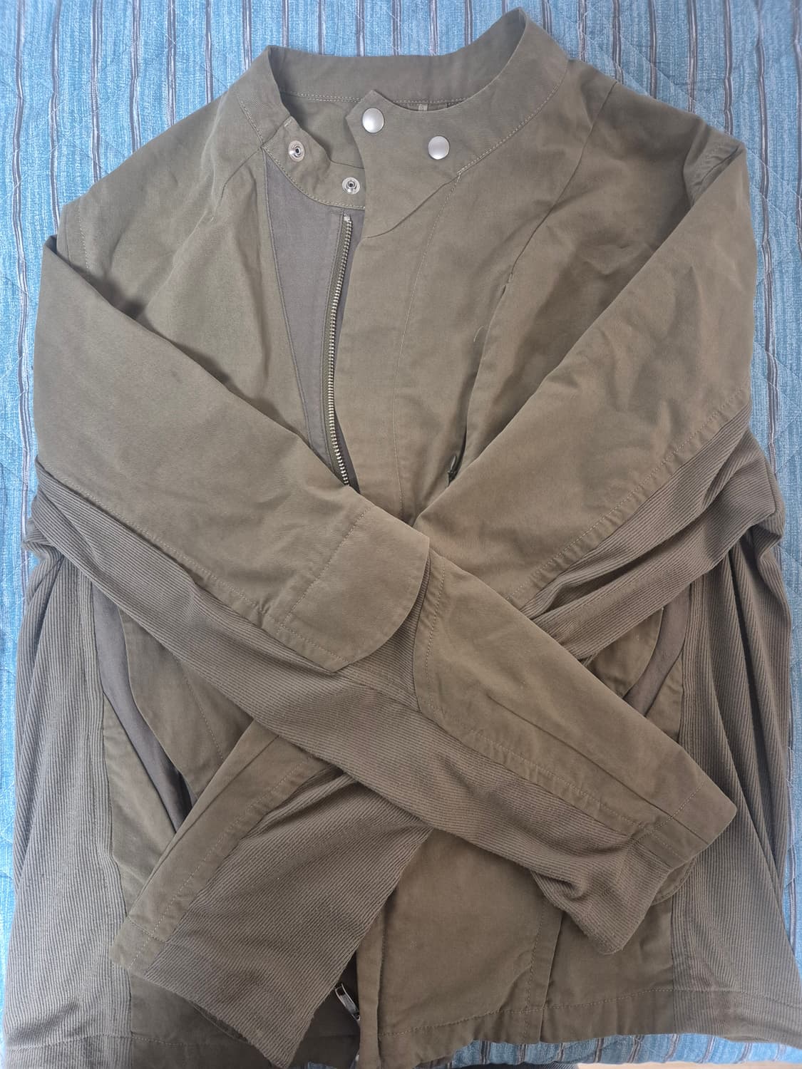 cost per kilo 미니 모토 재킷 올리브 상품이미지2