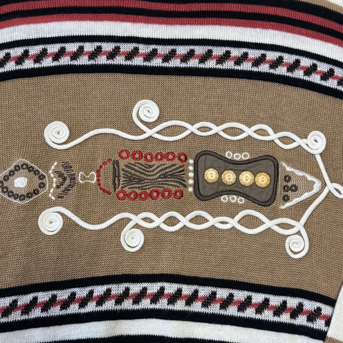 란셀 재팬 빈티지 에스닉 나바호 니트 105 상품이미지4