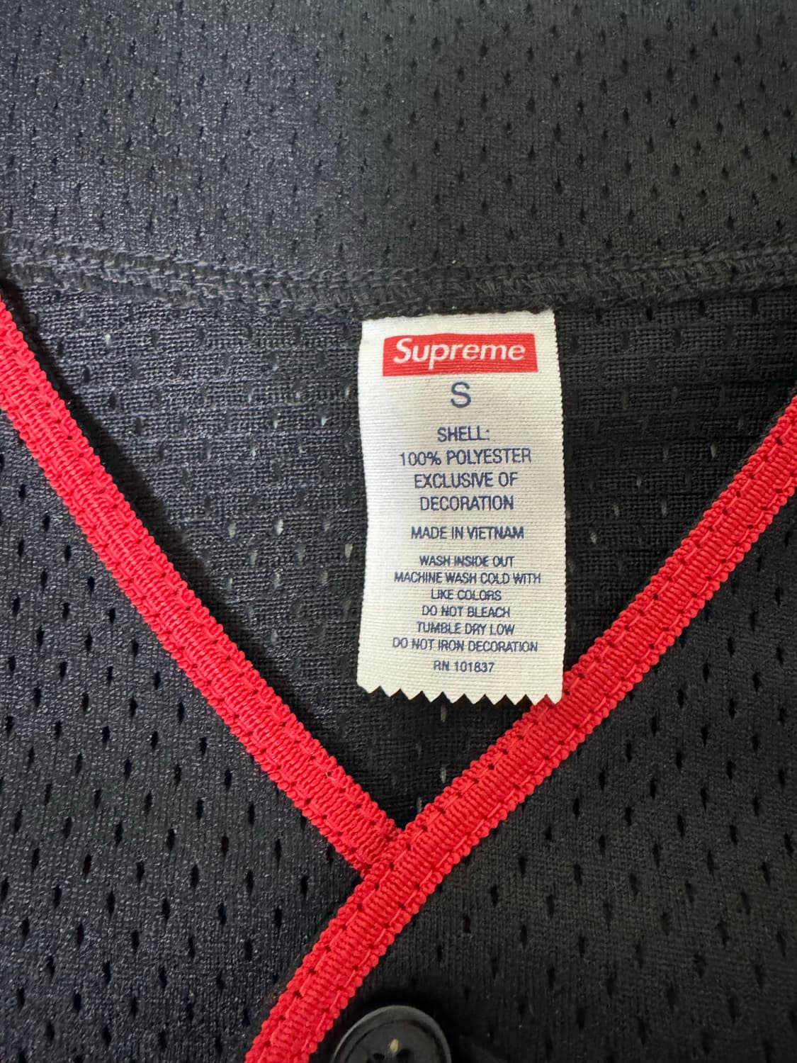 Supreme X Homerun baseball jursey 상품이미지3