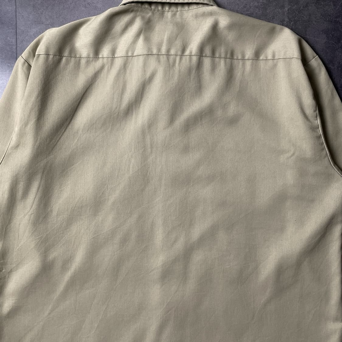 DICKIES 디키즈 빈티지 베이지 플랩포켓 워크 셔츠 A00798 상품이미지7