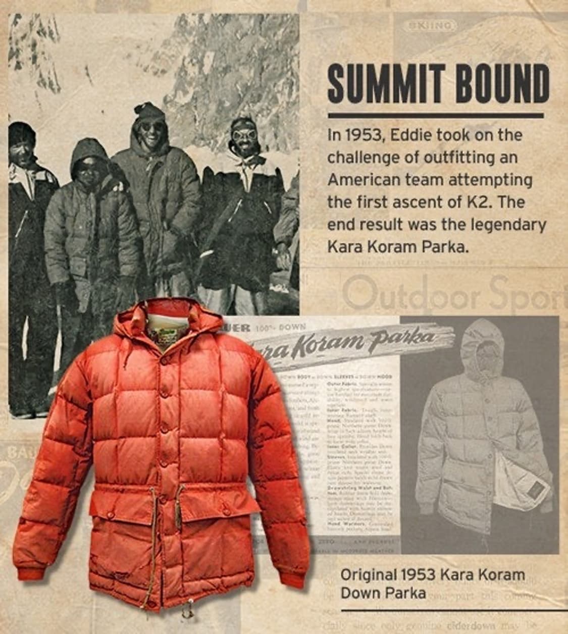 에디바우어 카라코람패딩 m 80s 오리지날 밀리터리 상품이미지5