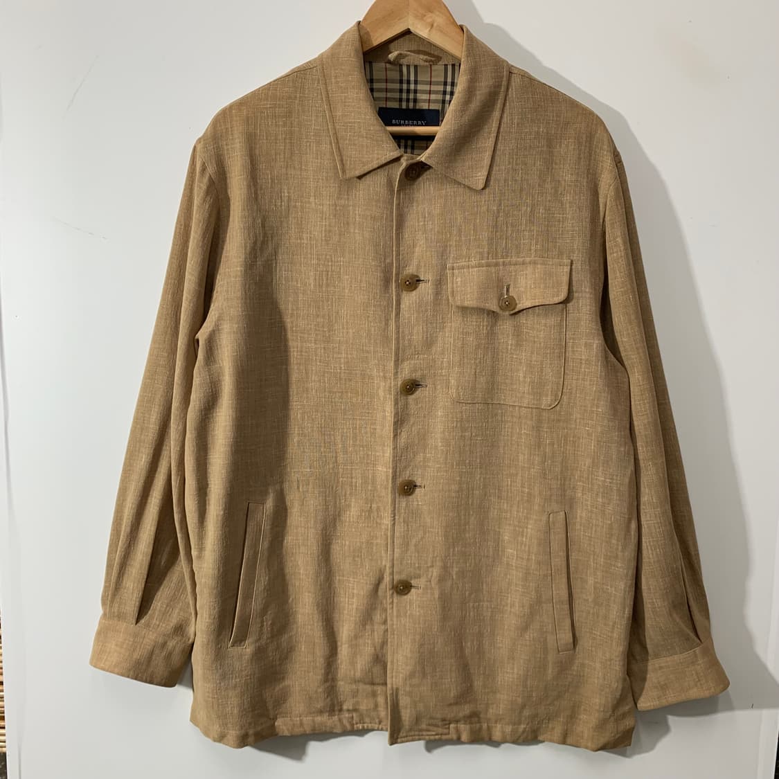 버버리 린넨 자켓   상품이미지1