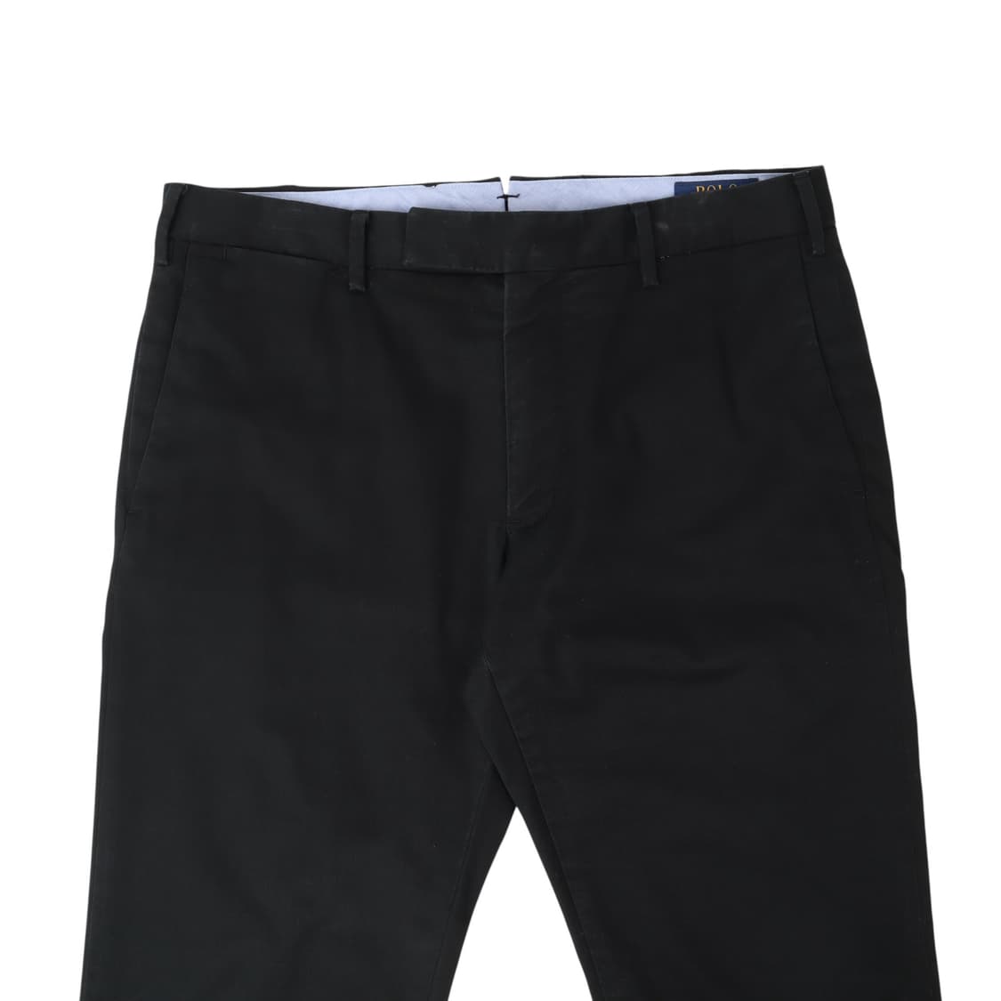 폴로 랄프로렌 블랙 스트레치 슬림핏 코튼 치노팬츠 상품이미지2