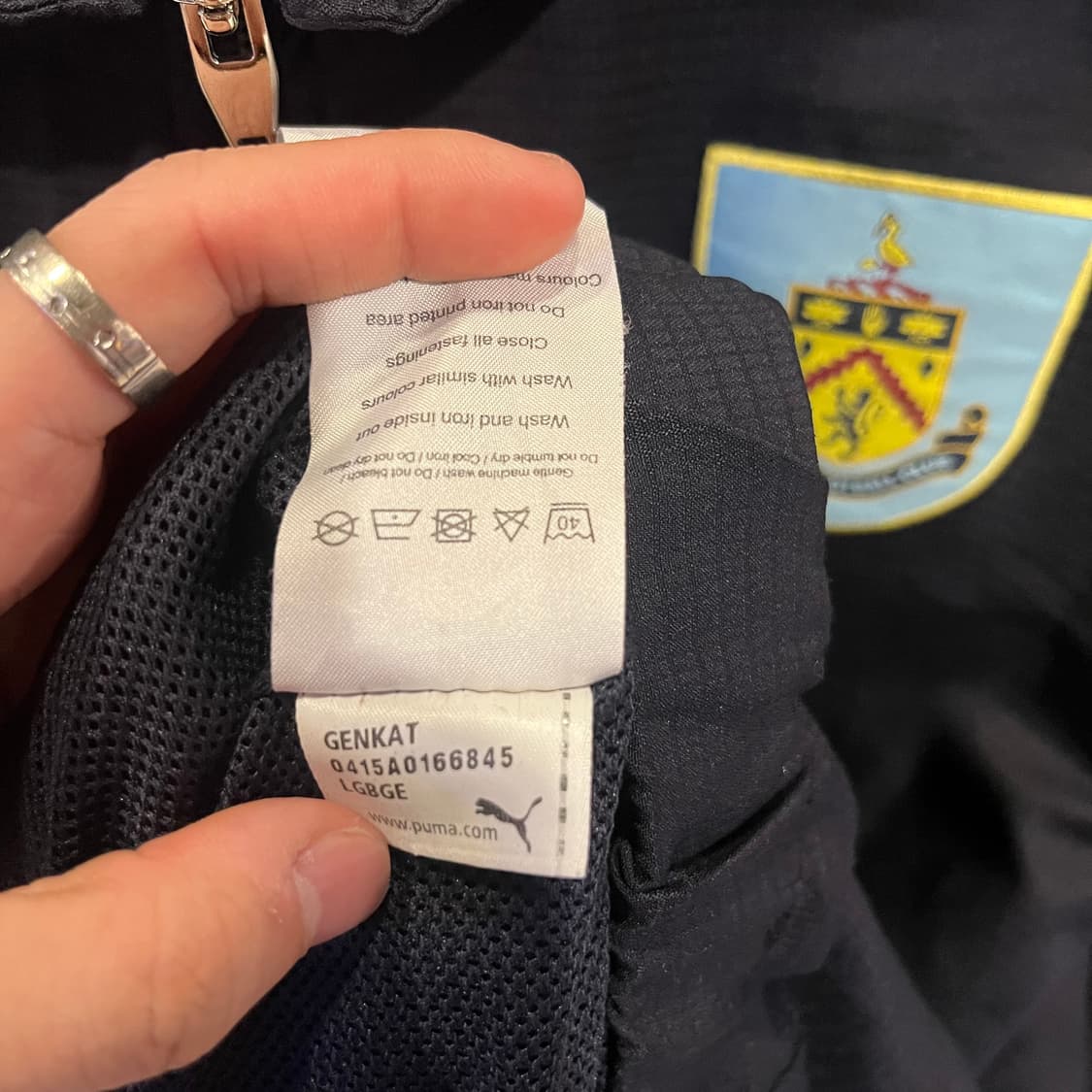 퓨마 번리FC 축구 트레이닝 트랙자켓 상품이미지5