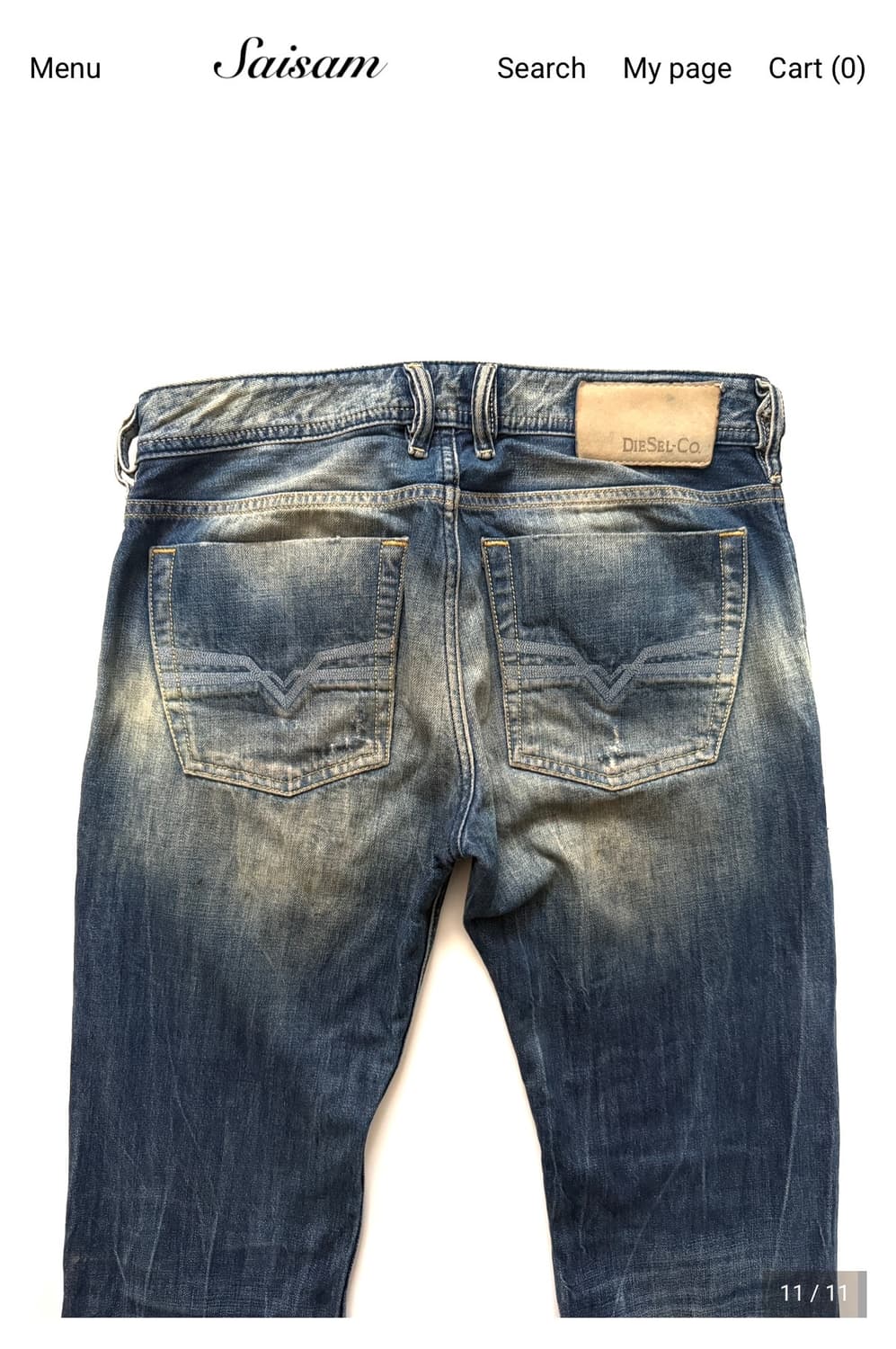 사이삼 Saisam 디젤 데님 팬츠 상품이미지4