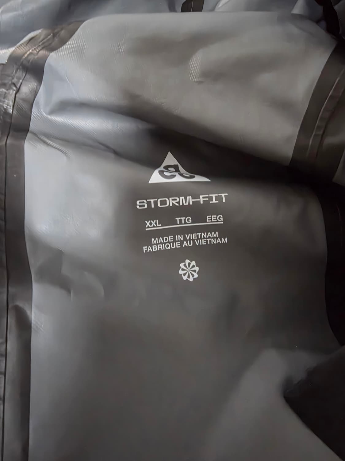 나이키 ACG 스톰핏  블랙 바람막이 / 후드 자켓 / 아시아 2XL 상품이미지10