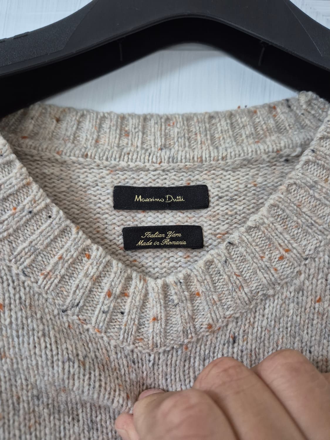 마시모두띠 램스울 남성 니트 스웨터 xl xxl 상품이미지1