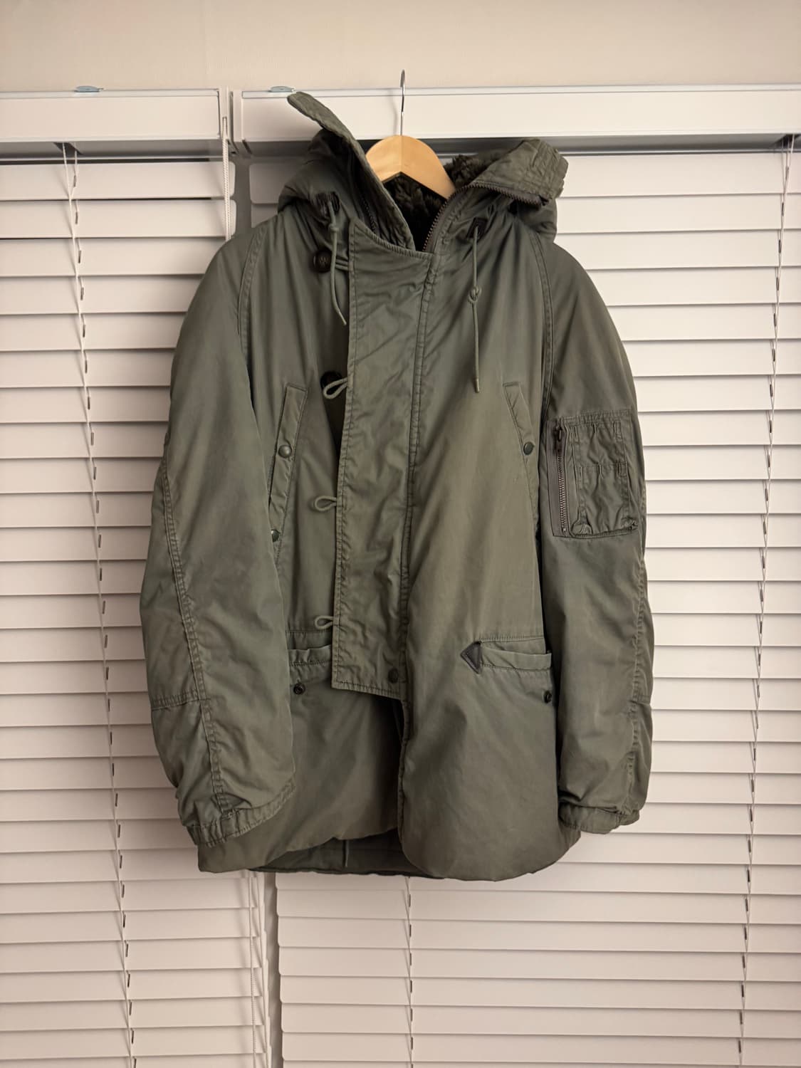 80s 밀리터리 콜드웨더 N3b 파카 M Mens M 상품이미지1