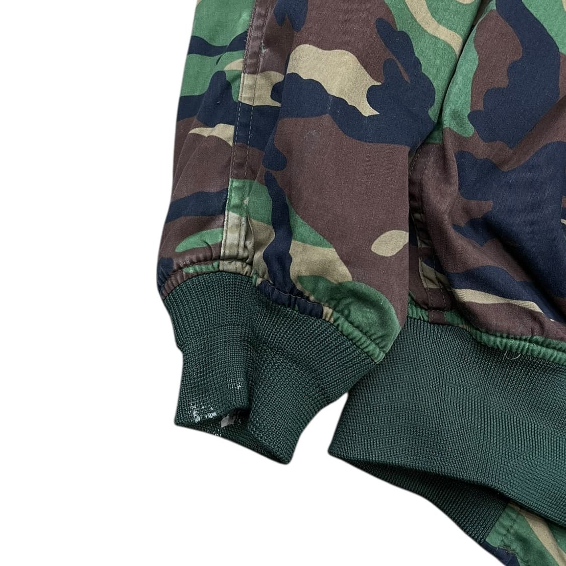 밀리터리 카모플라쥬 퍼 봄버 자켓 상품이미지6