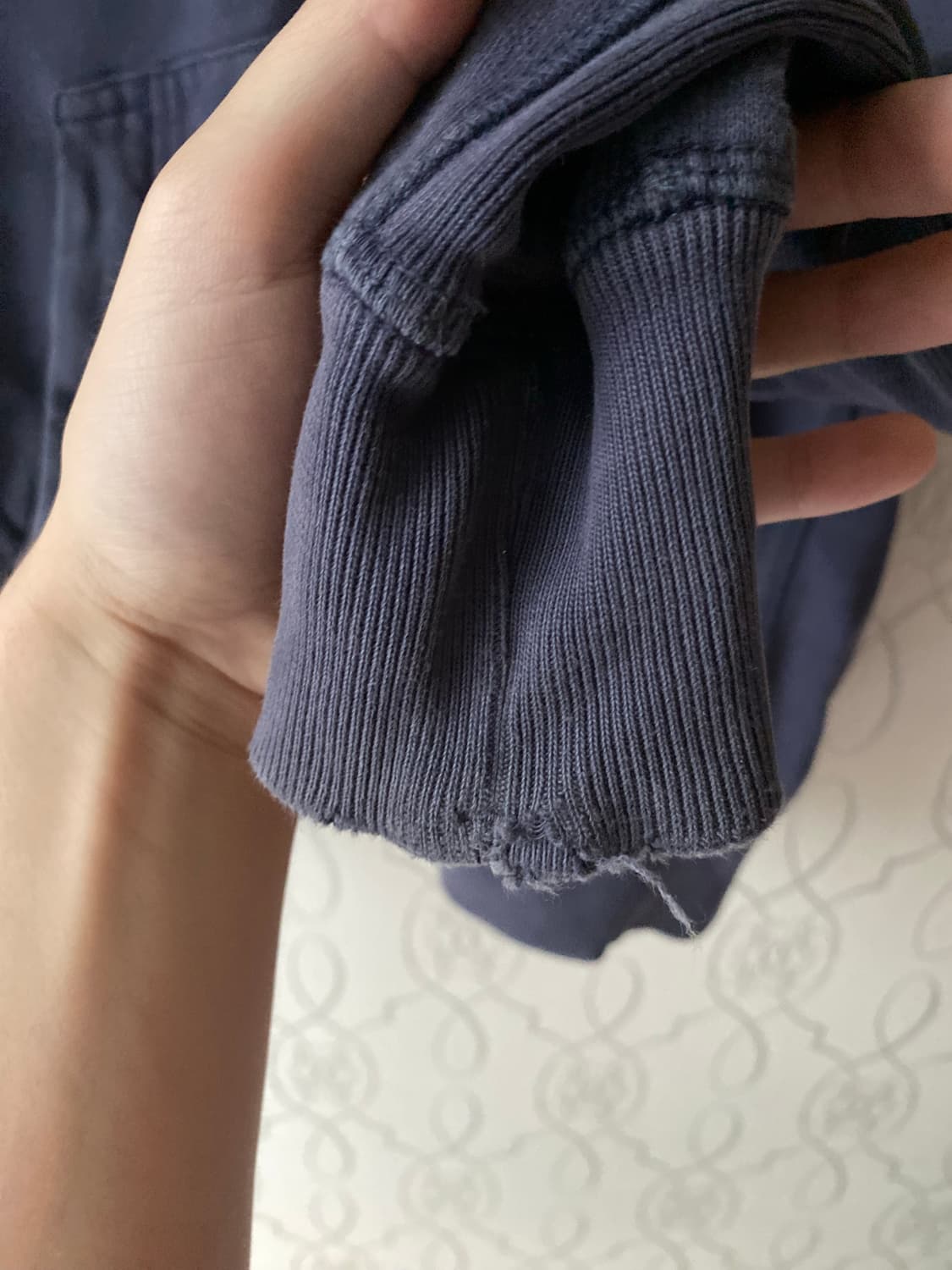 스톤아일랜드 후드집업 가먼트 네이비 M 상품이미지4