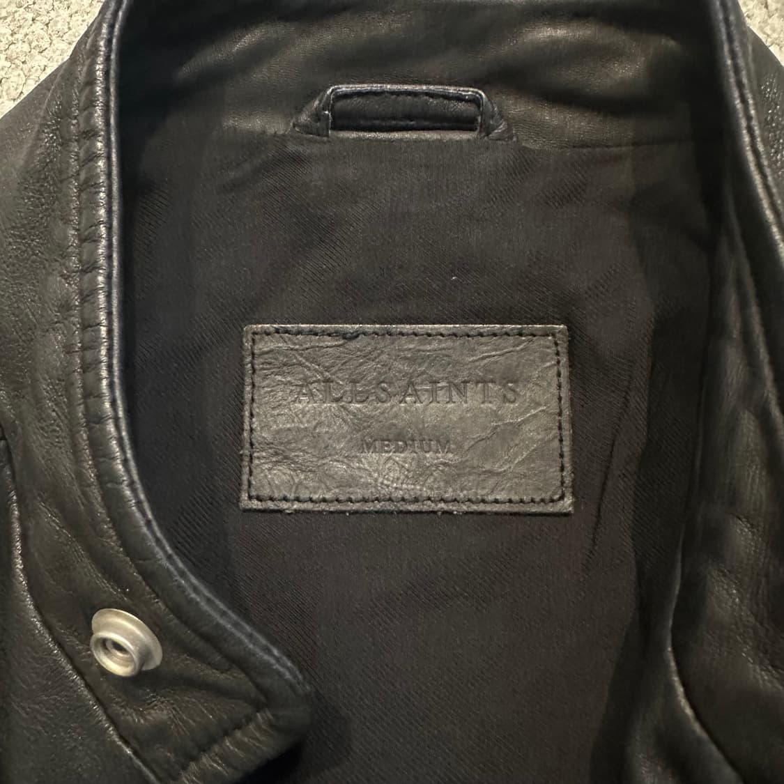 올세인츠 AllSaints 양가죽 라이더 자켓 상품이미지5
