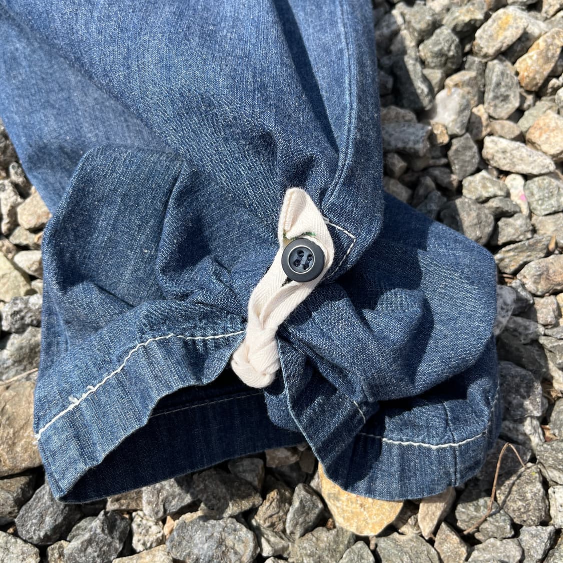 OUTDOOR 샴브레이 팬츠 (실측확인) 상품이미지4