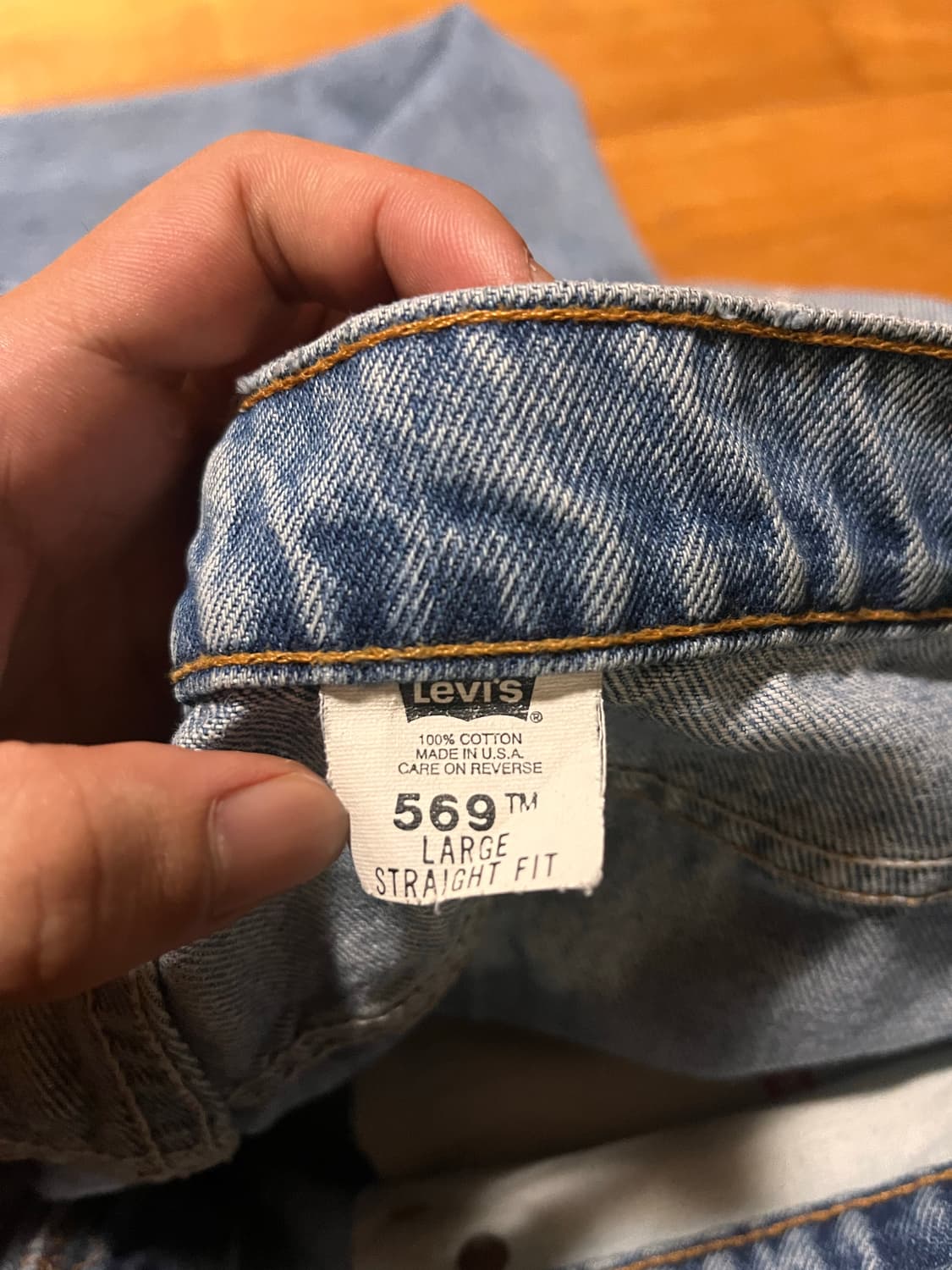 90‘s 리바이스569 레드탭 36x30 상품이미지4