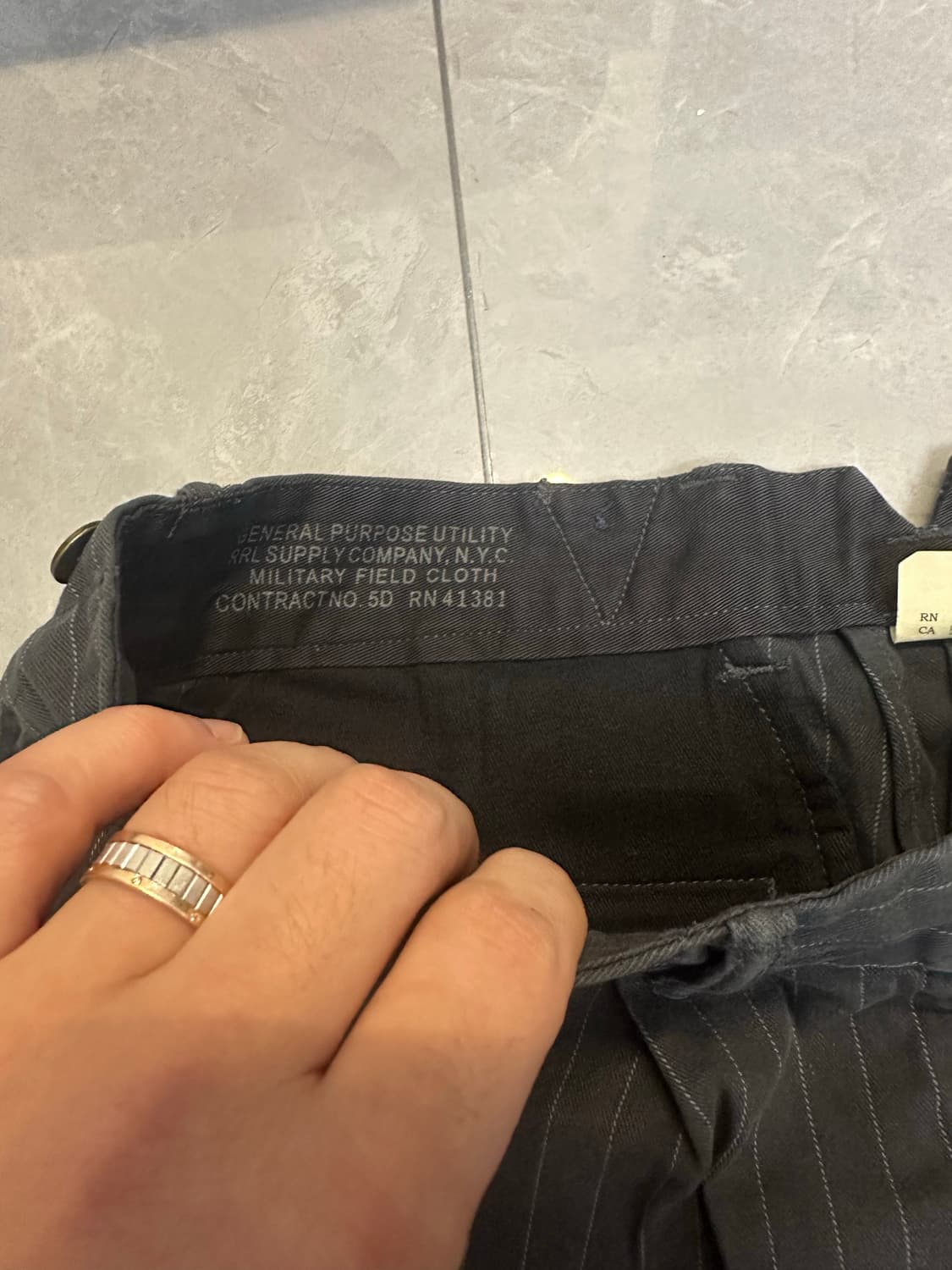 Rrl 더블알엘 스트라이프 팬츠 32 상품이미지2