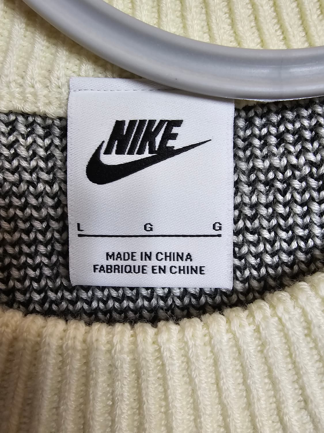 나이키x스투시 NRG 롱슬리브1 니트 스웨터 파슬 상품이미지2