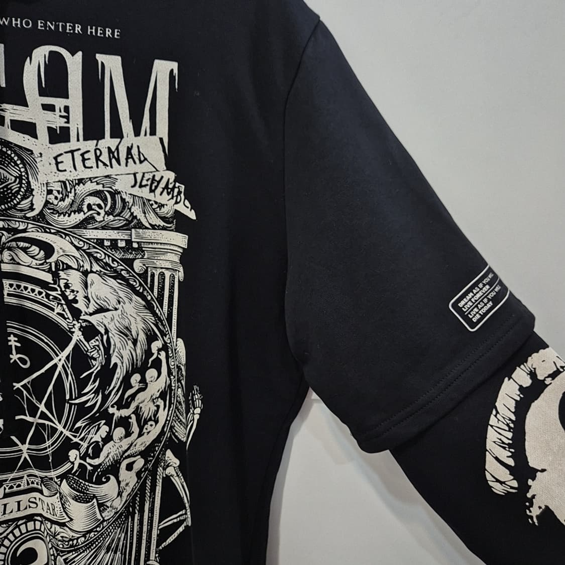 킬스타 레이어드 후드티 상품이미지5