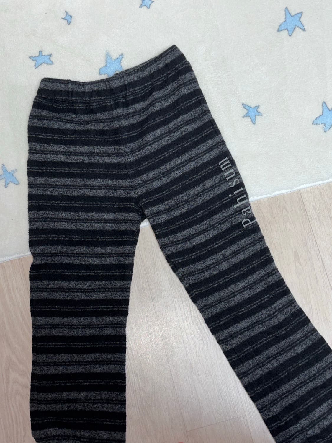 @공홈 품절 파히섬 부츠컷 STRIPE SLIM BANDING PANTS 상품이미지4