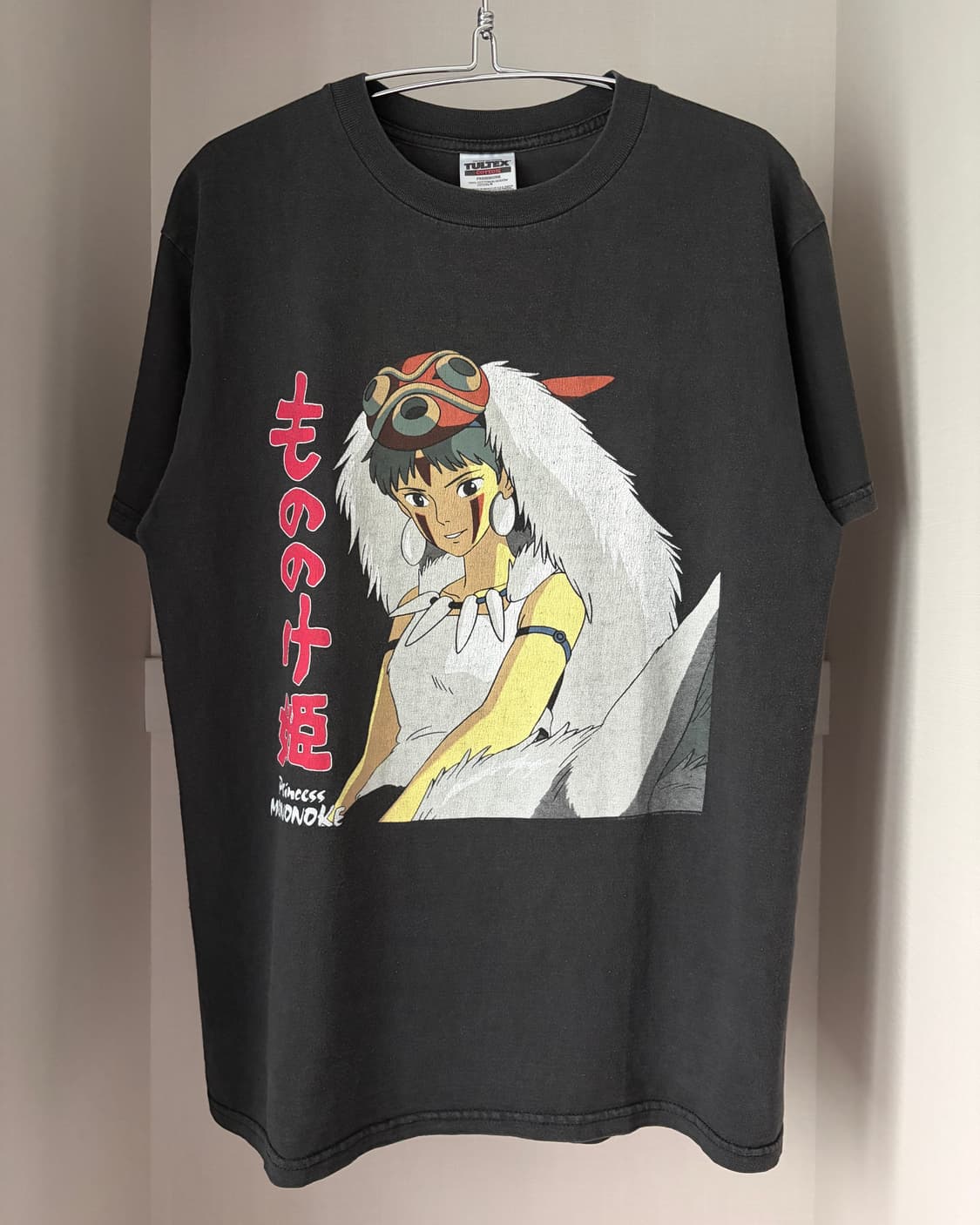 빈티지 90s 1997 Princess Mononoke 애니 티셔츠 상품이미지1