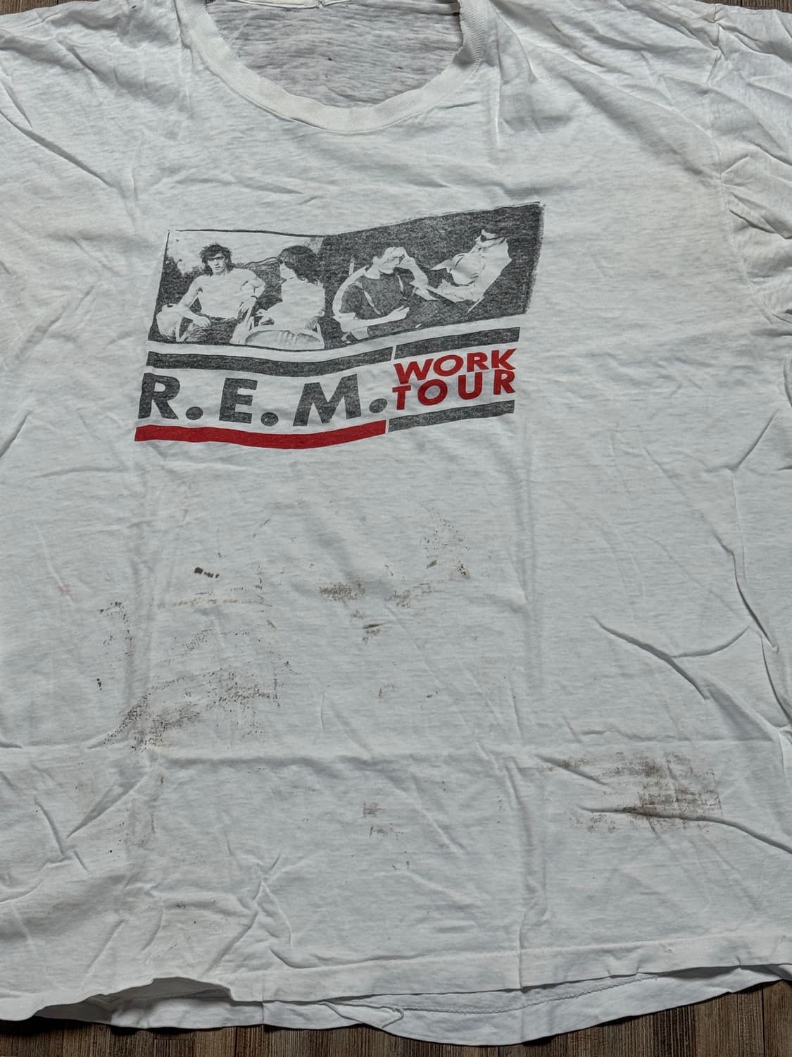 빈티지밴드티 80s rem 상품이미지1