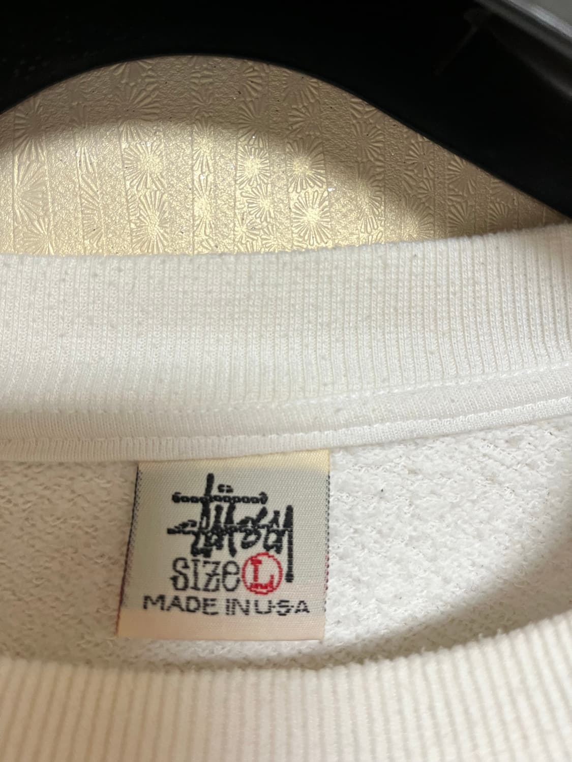 (급처) 90s 스투시 재즈맨 맨투맨 L 판매 상품이미지4