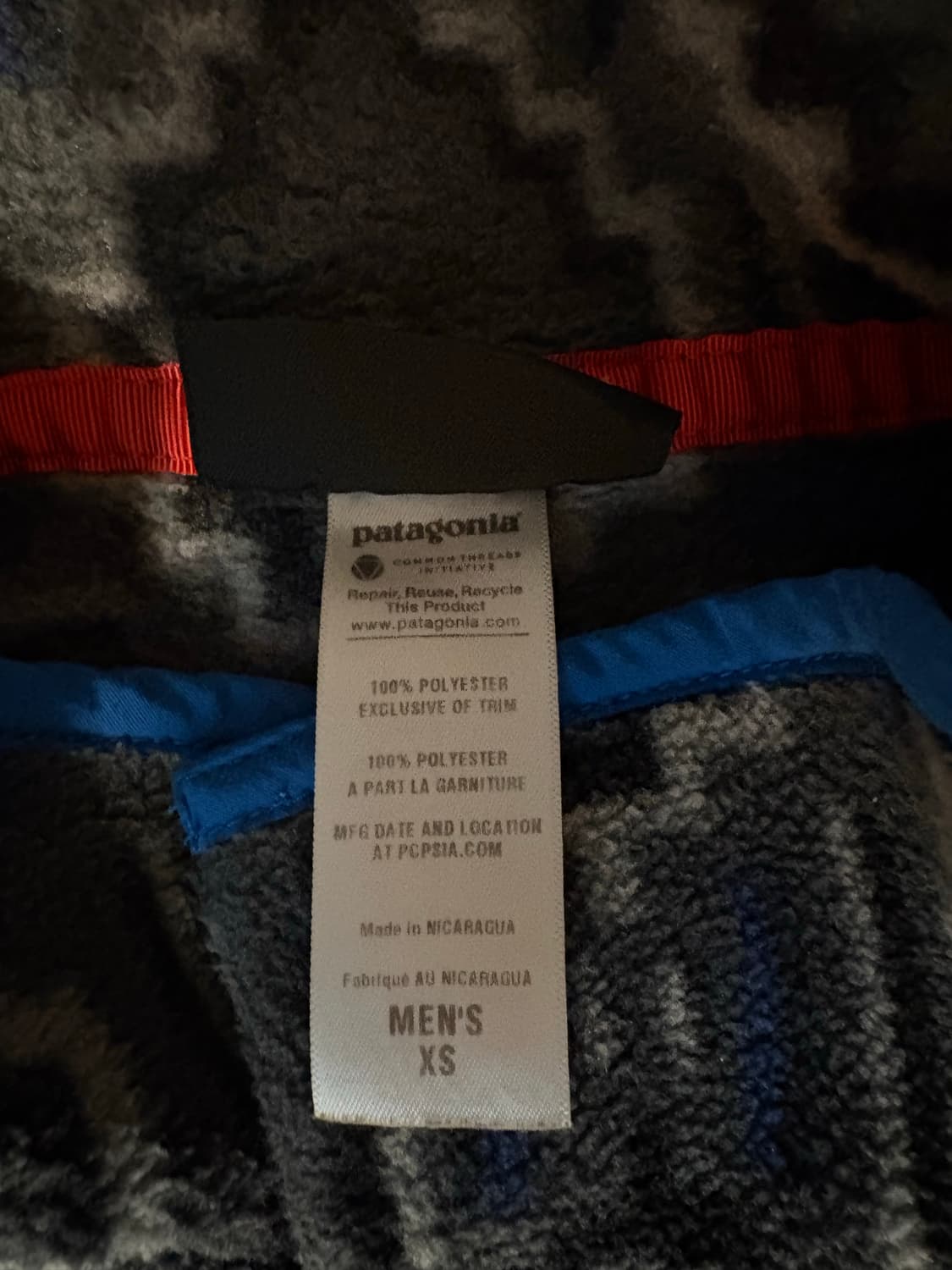 파타고니아 빈티지 신칠라 스냅 풀오버 상품이미지2