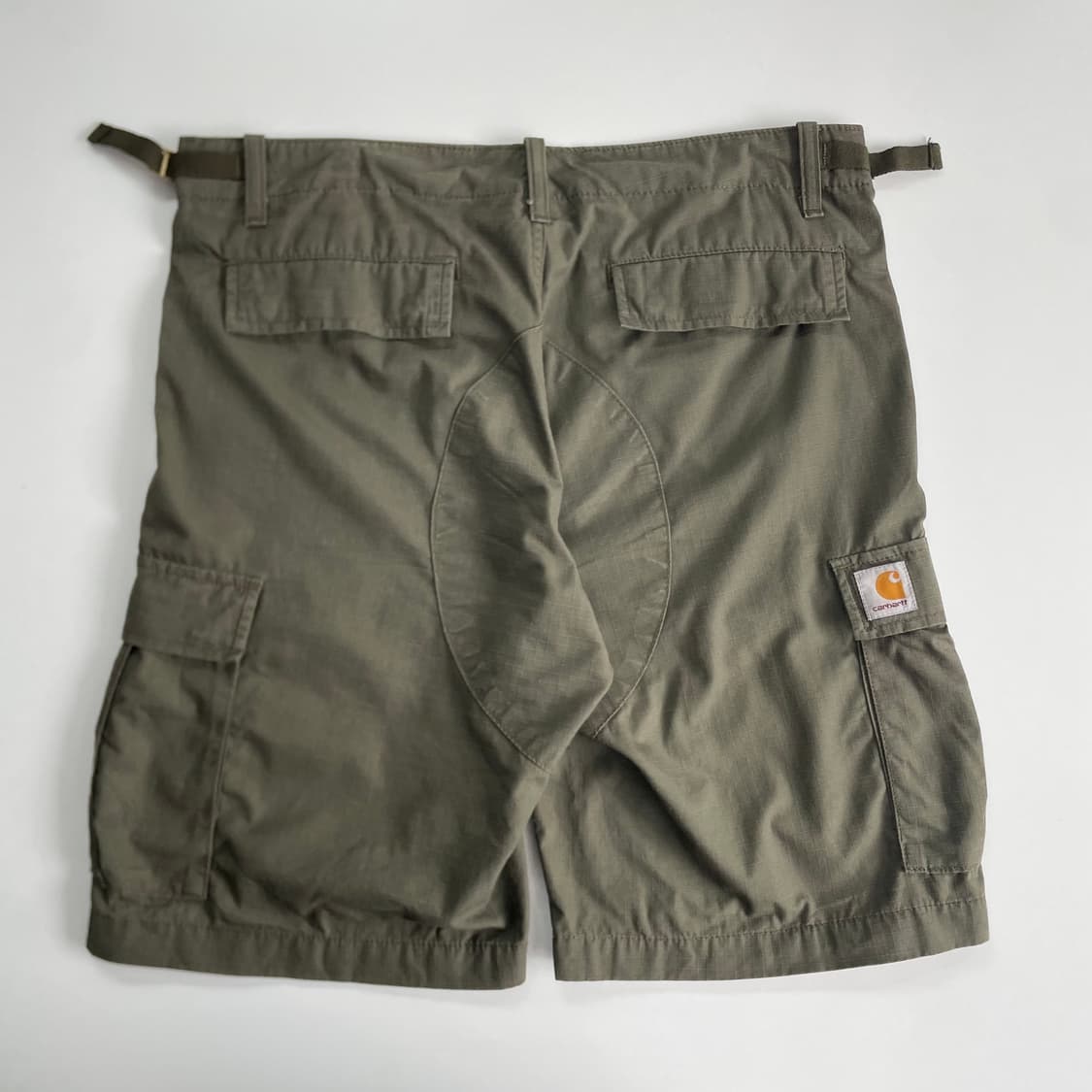 Carhartt 칼하트 카펜더 카키 카고 숏츠 상품이미지3
