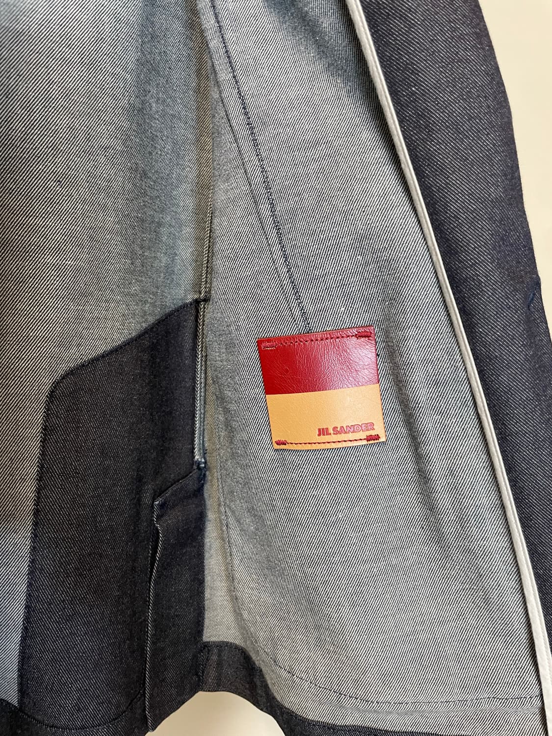 질샌더 데님 블레이저 자켓 상품이미지4