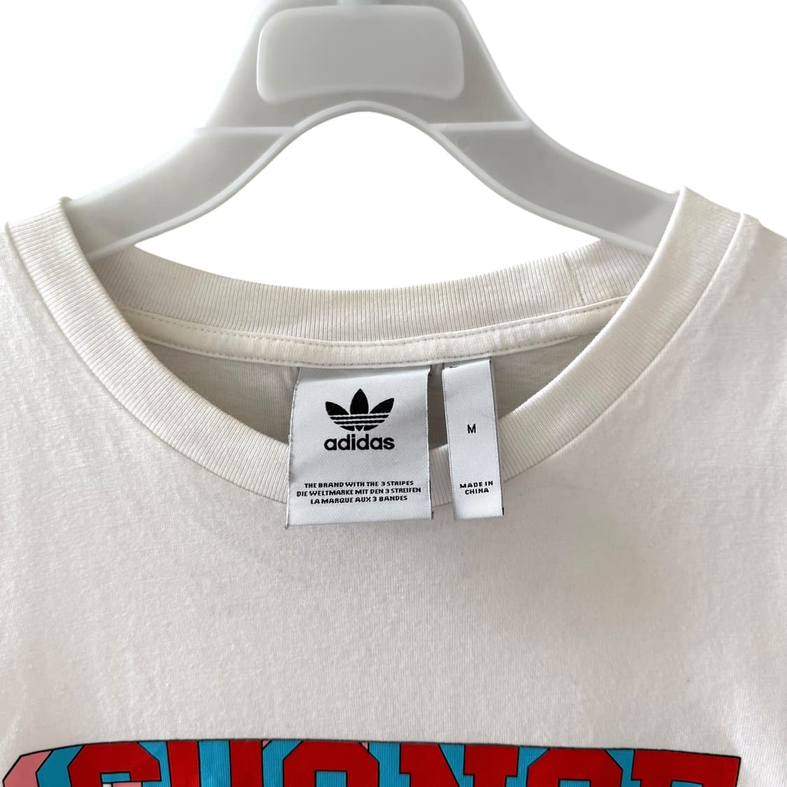 [M] 아디다스 슬로건 반팔 티셔츠 상품이미지5