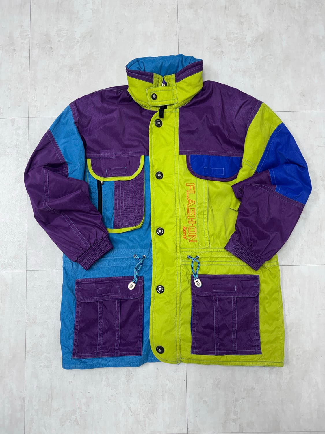 •90s 코오롱스포츠 ACTIV 스키자켓 멀티컬러 상품이미지1