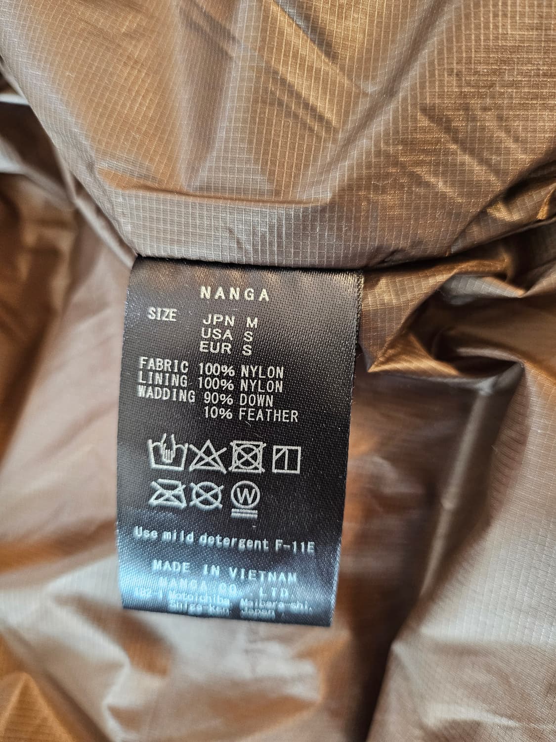 [M] 난가 x 필그림 다운 올리브 상품이미지4