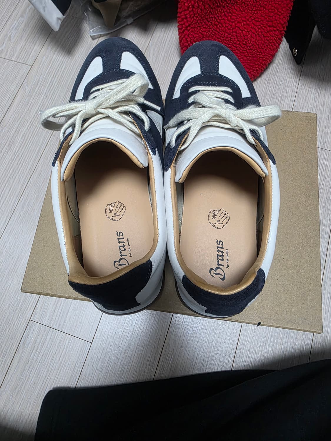 브랜즈 4.5cm 키높이 로우레더2. 270사이즈 상품이미지3