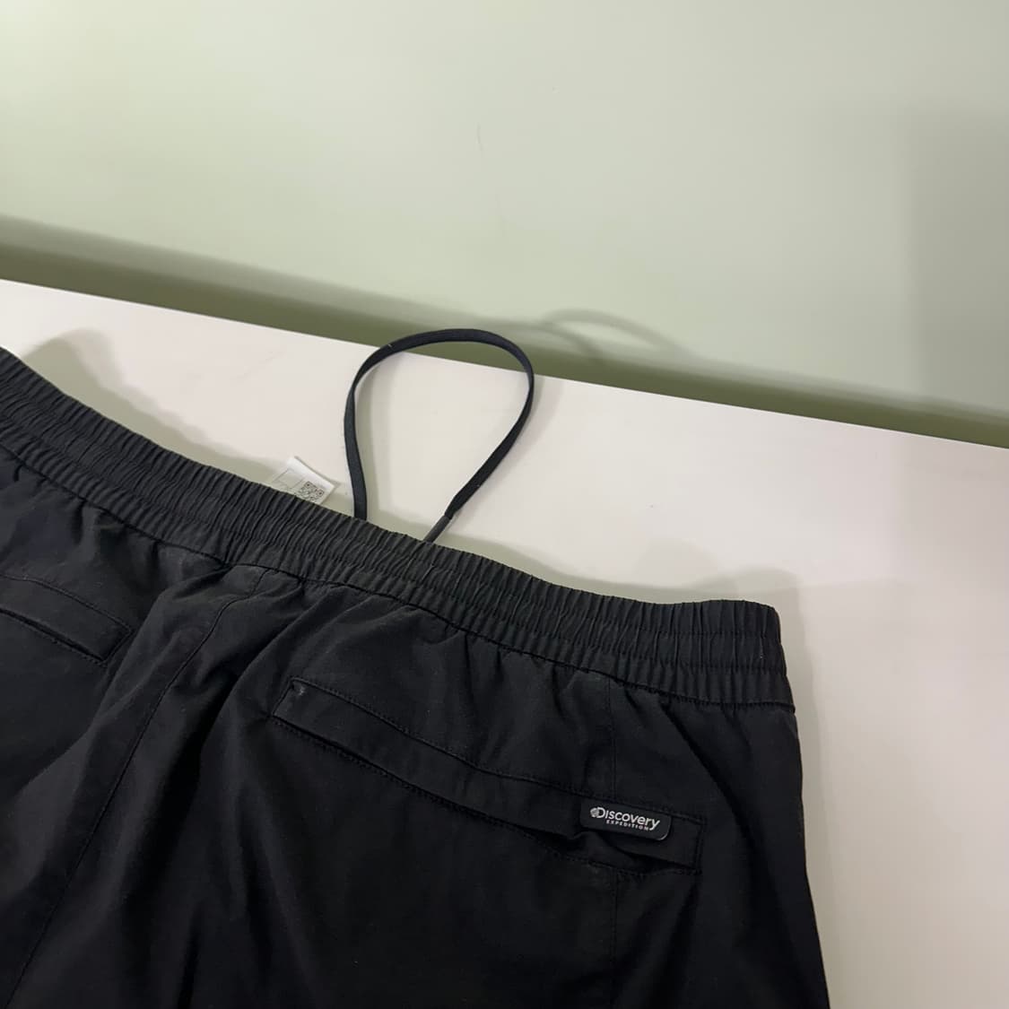 XXL 36 디스커버리 루즈핏 블랙 카고 나일론 조거팬츠 상품이미지8