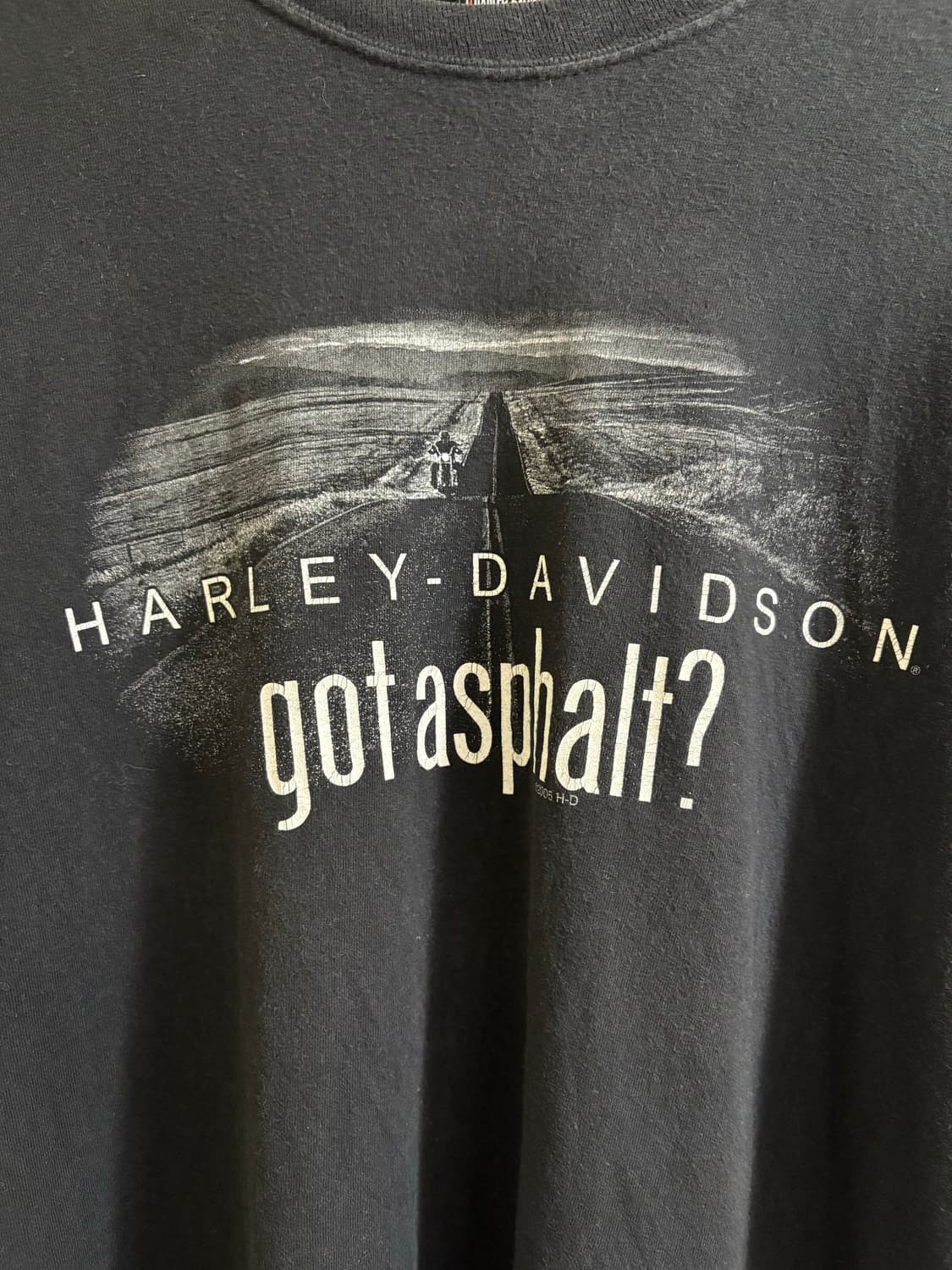 빈티지 할리데이비슨 “Got Asphalt?” 티셔츠 상품이미지4
