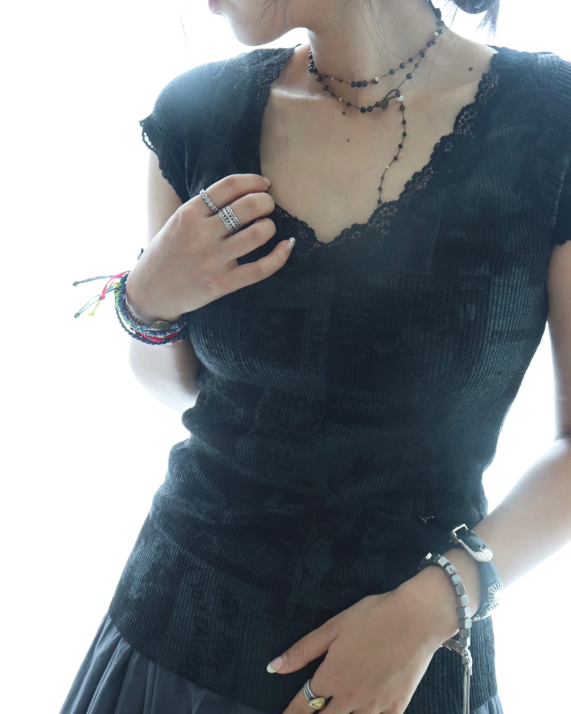 [Hysteric Glamour] N.Y Dolls Lace Top 상품이미지3