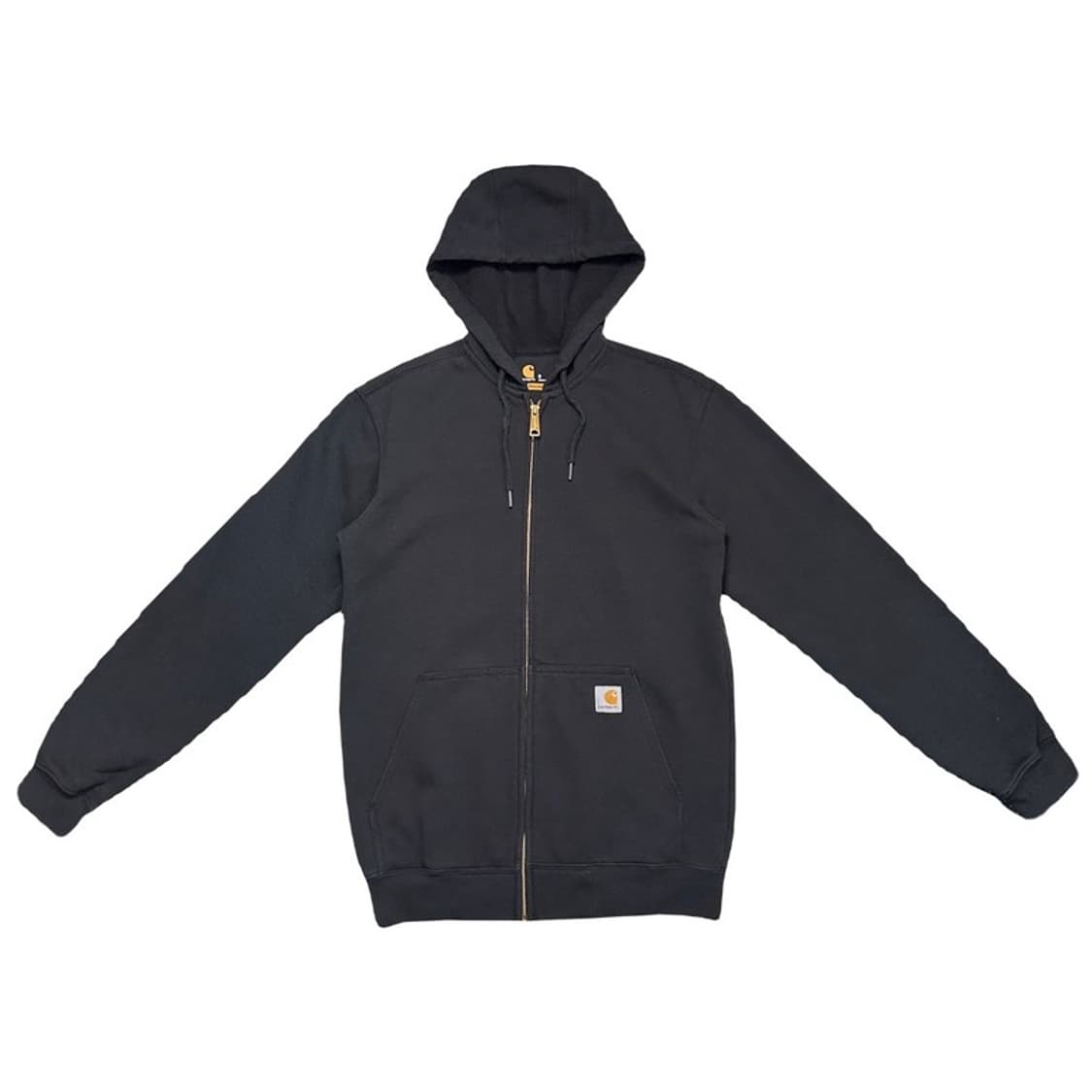 칼하트 루즈핏 미드웨이트 후드집업 블랙 S 상품이미지1