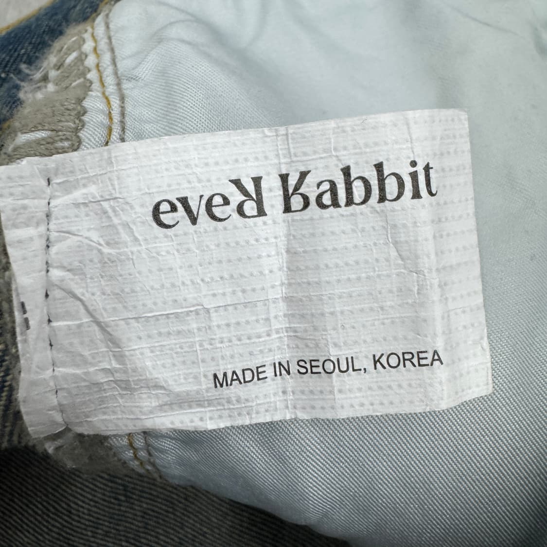 멀티지퍼 새깅 워싱 데님팬츠 상품이미지10