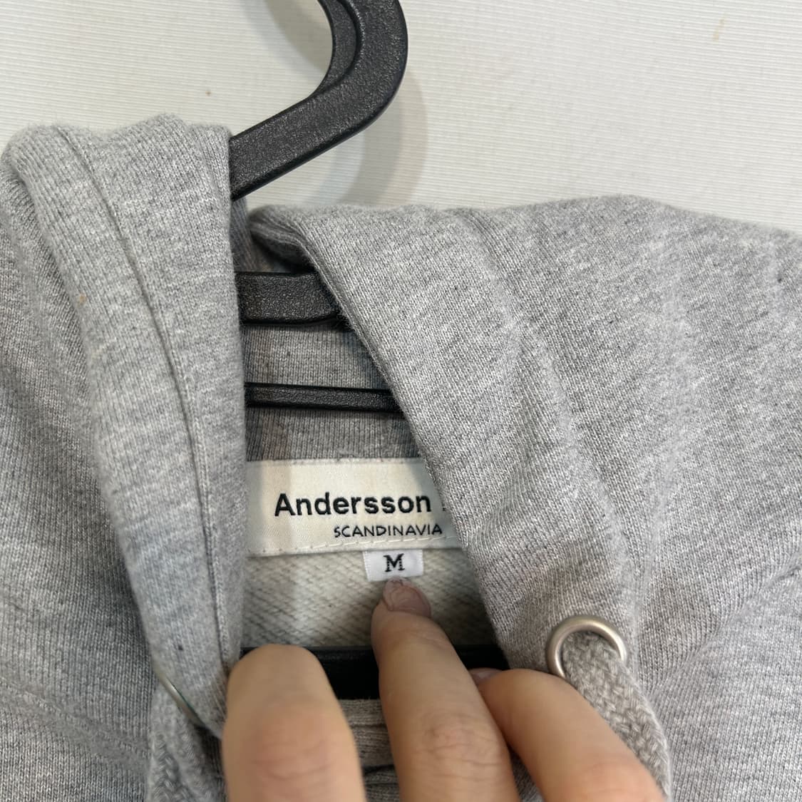 앤더슨벨 백로고 후드티 M 상품이미지2