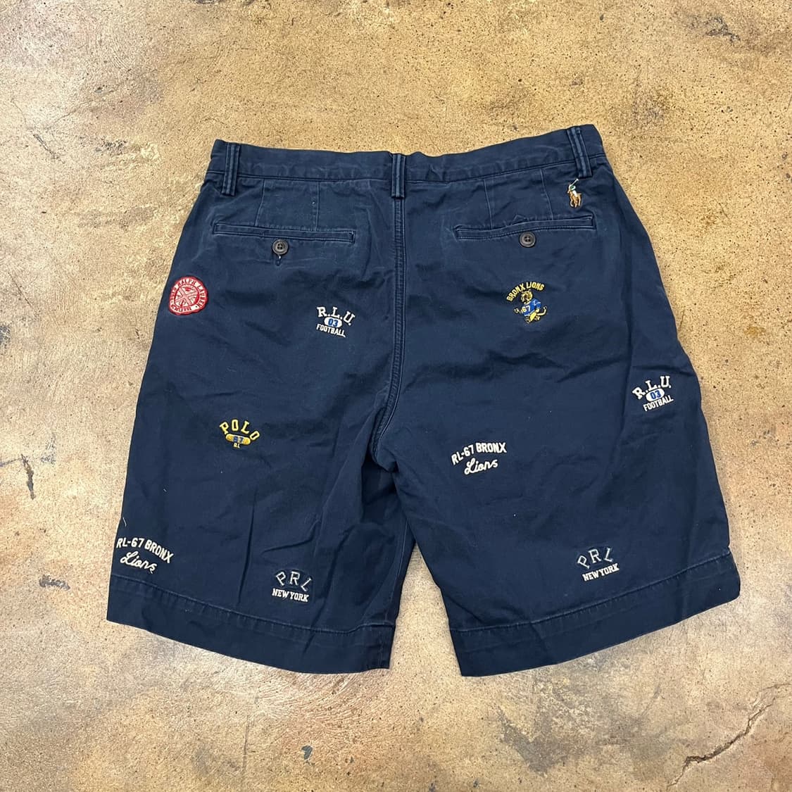 [정품/30] 폴로 랄프로렌 네이비 자수 반바지 b17 상품이미지3